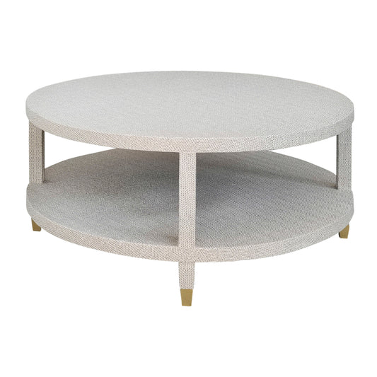 Oval Coffee Table - Beige