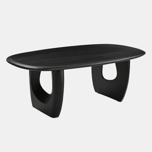 Modern Mid-Century Coffee Table - Black