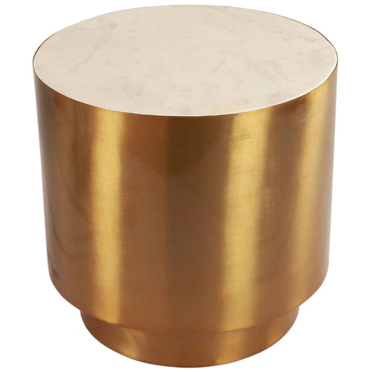 Presley - End Table - Gold - Metal