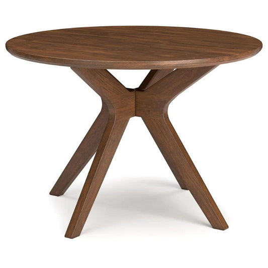 Lyncott - Brown - Round Dining Room Table