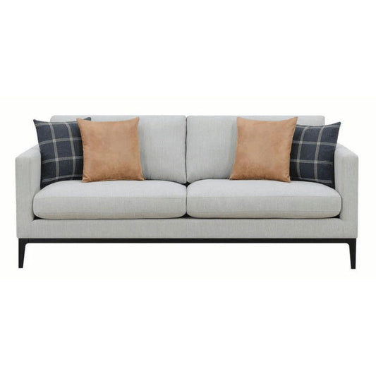 Apperson - Cushioned Back Sofa - Light Gray
