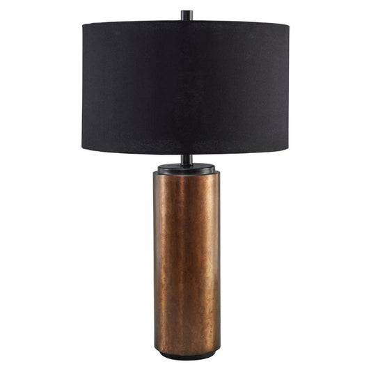 Hildry - Antique Brass Finish - Metal Table Lamp