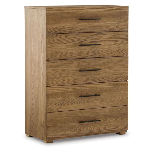 Dakmore - Brown - Five Drawer Chest