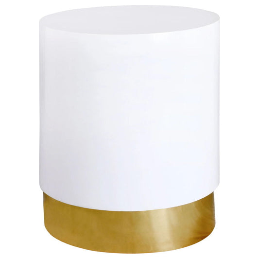 Deco - End Table - White